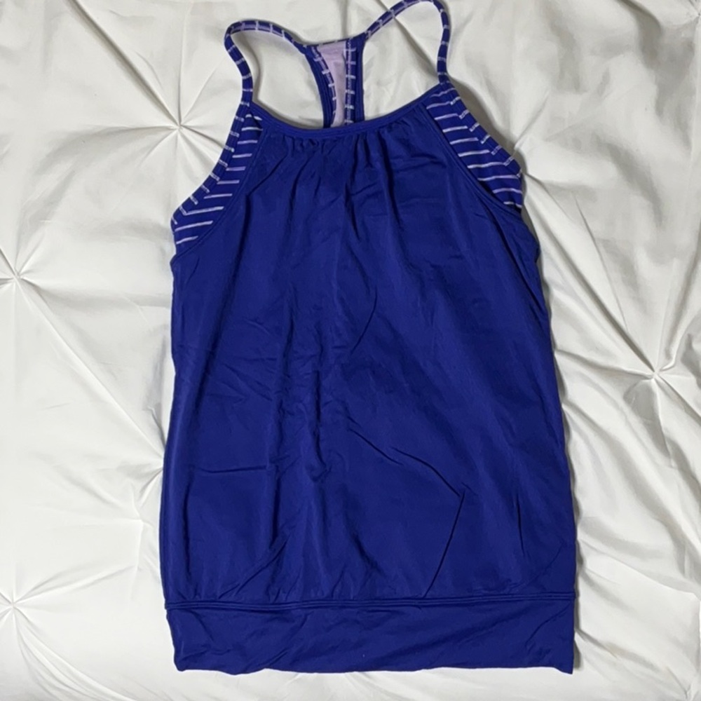 Women's Blue Strappy Top